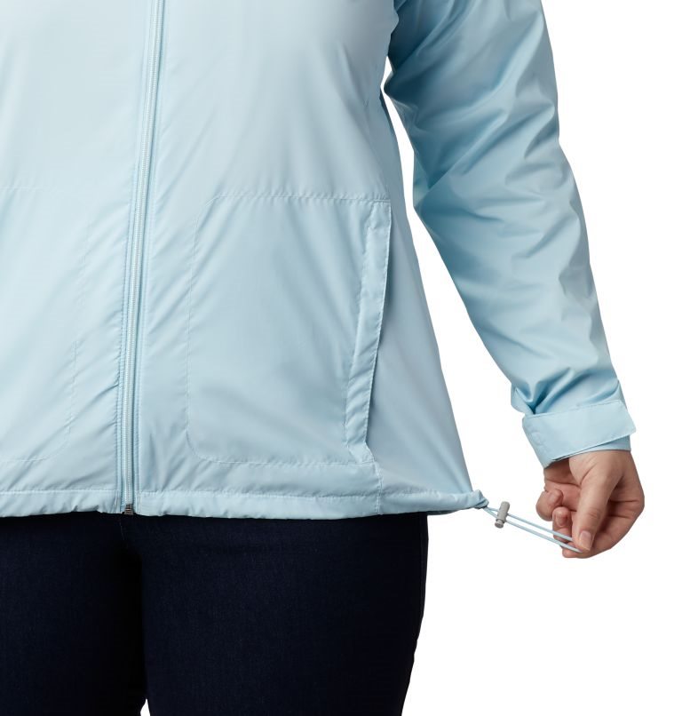 Women's Columbia Switchback III Jackets Light Blue | Plus Size CA-OC0AL